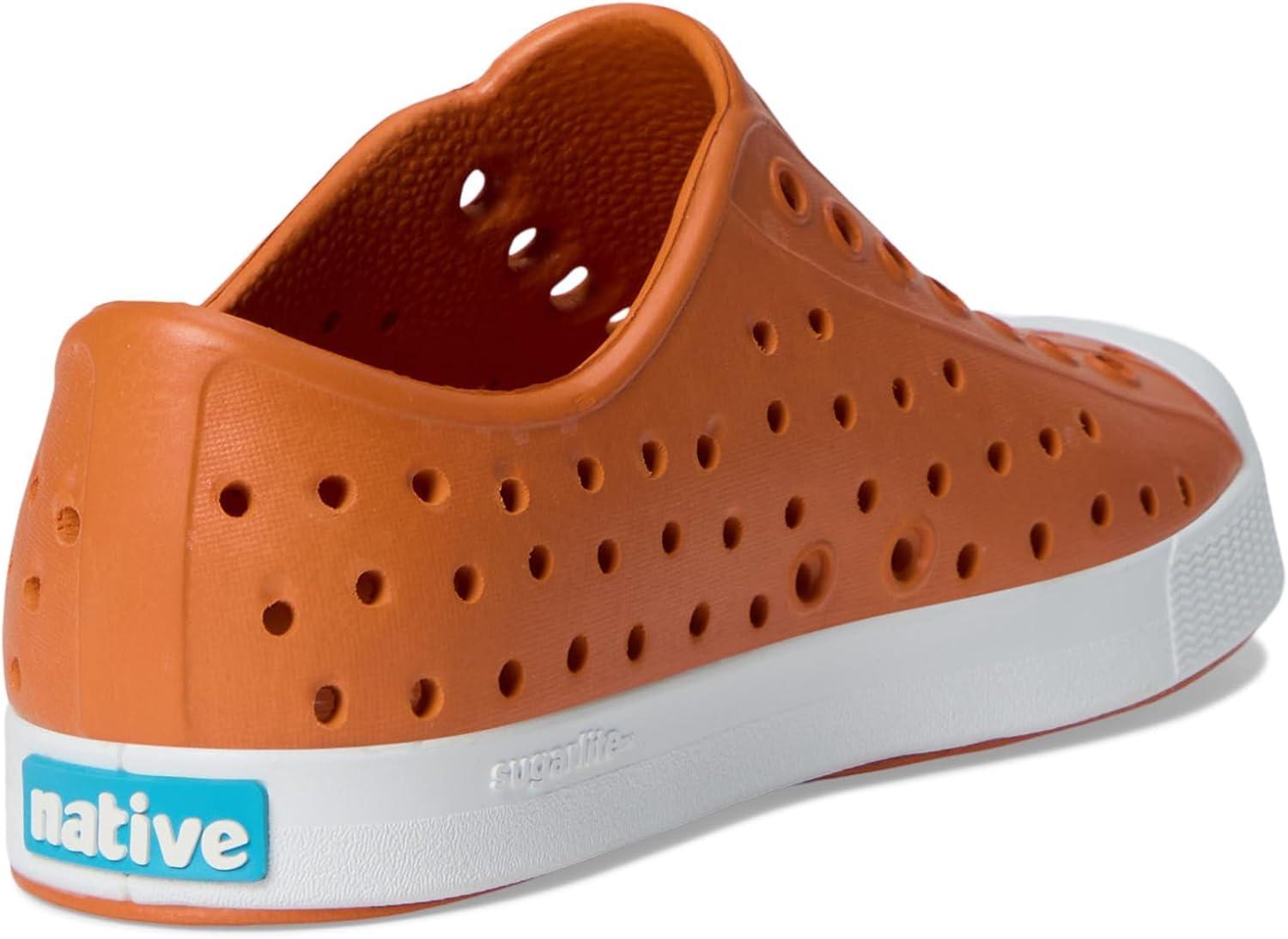 image:imageNative Shoes Kids Jefferson SlipOn ShoeMars OrangeShell White