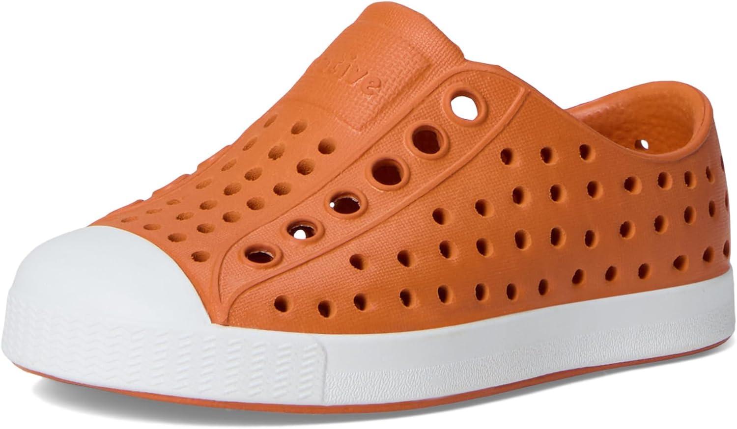 image:imageNative Shoes Kids Jefferson SlipOn ShoeMars OrangeShell White