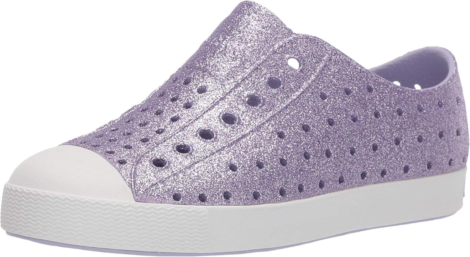 image:imageNative Shoes Kids Jefferson SlipOn ShoePowder BlingShell White