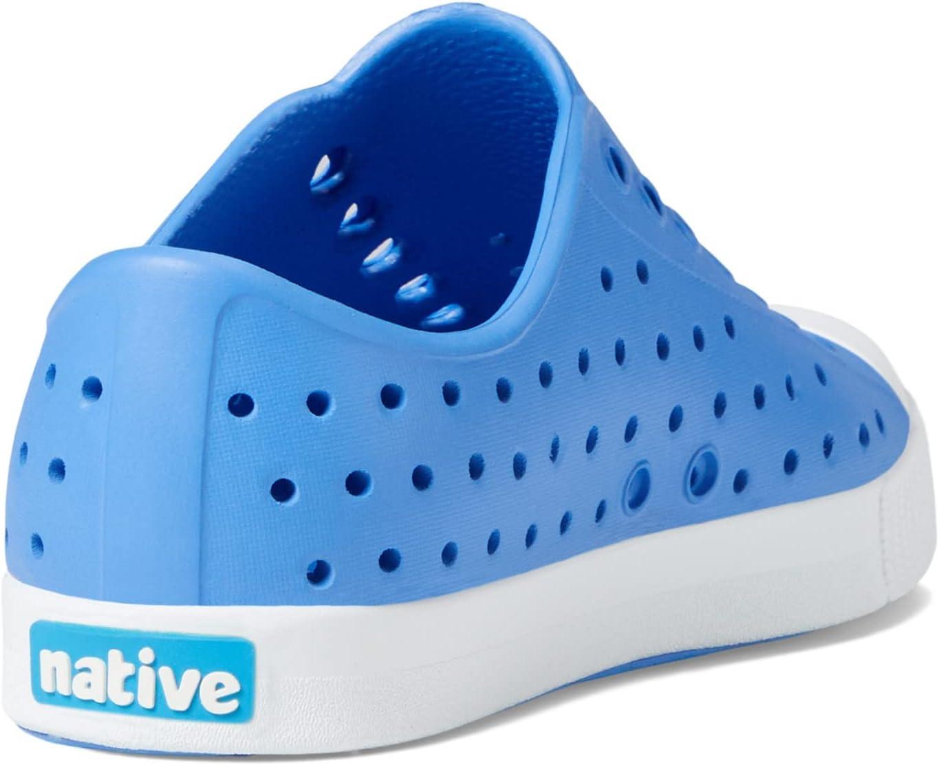image:imageNative Shoes Kids Jefferson SlipOn ShoeResting BlueShell White