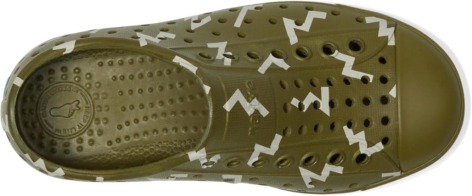 image:imageNative Shoes Kids Jefferson SlipOn ShoeRookie GreenRookie GreenBone White Wiggle