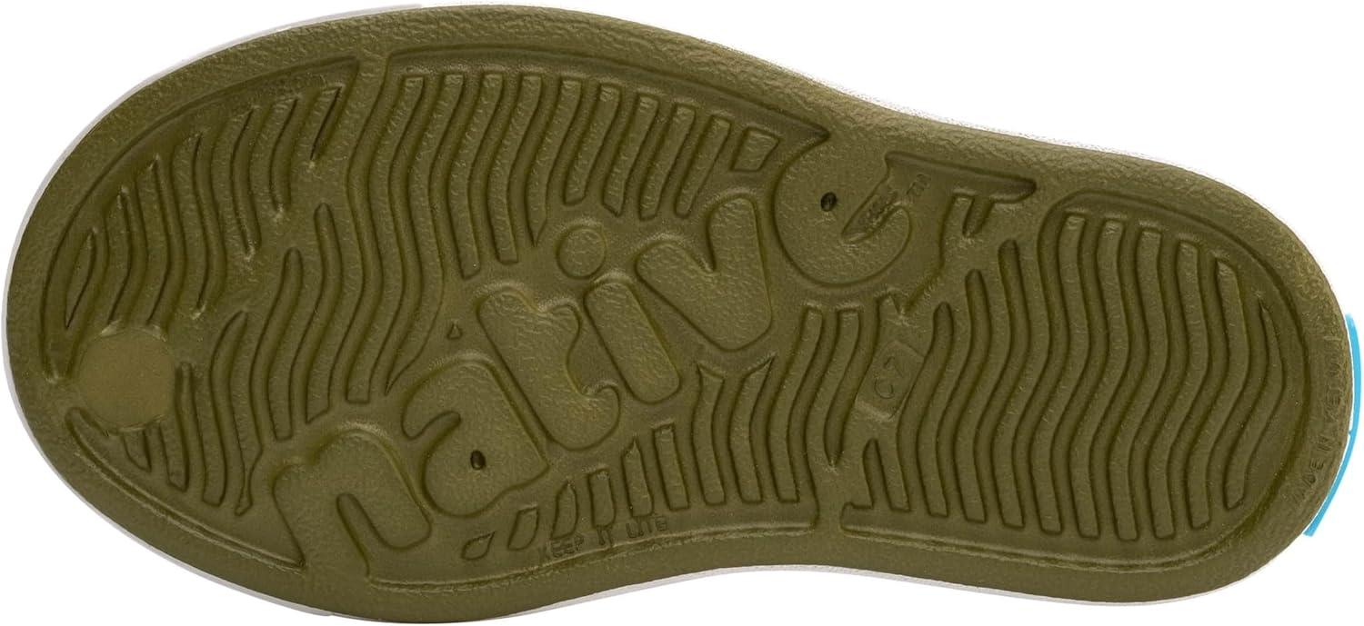 image:imageNative Shoes Kids Jefferson SlipOn ShoeRookie GreenShell White