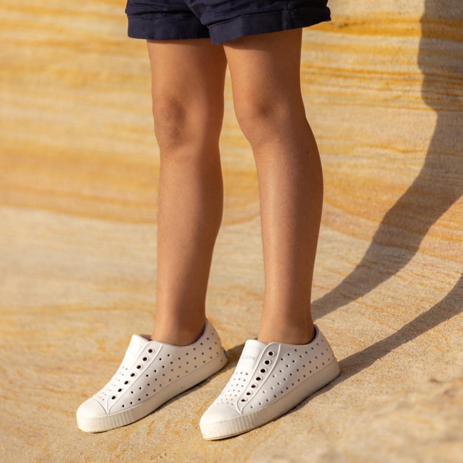 image:imageNative Shoes Kids Jefferson SlipOn ShoeSamba PinkShell White