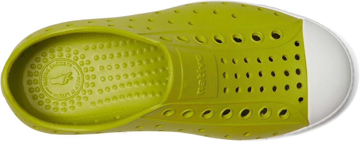 image:imageNative Shoes Kids Jefferson SlipOn ShoeSeaweed GreenShell White