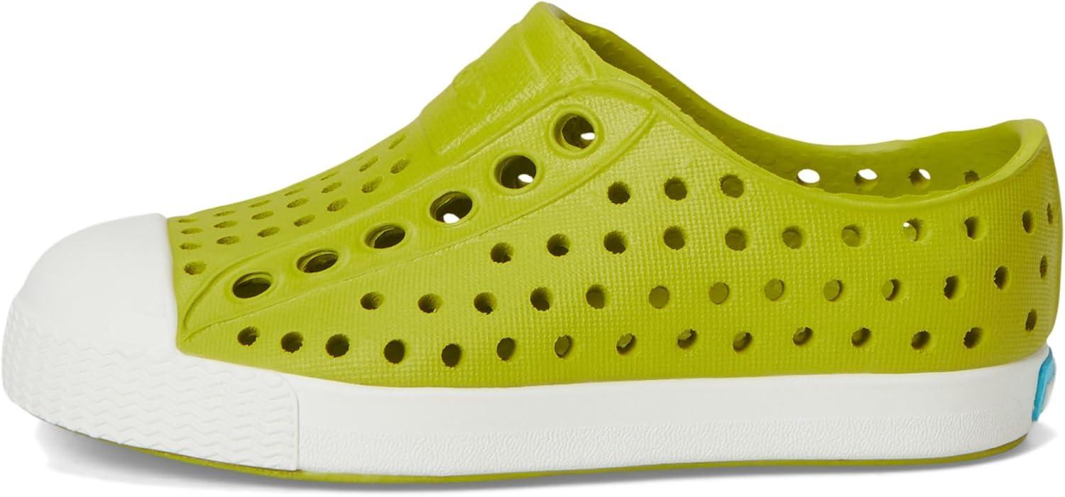 image:imageNative Shoes Kids Jefferson SlipOn ShoeSeaweed GreenShell White