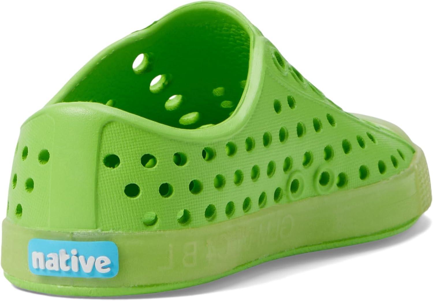 image:imageNative Shoes Kids Jefferson SlipOn ShoeSnap GreenGlow