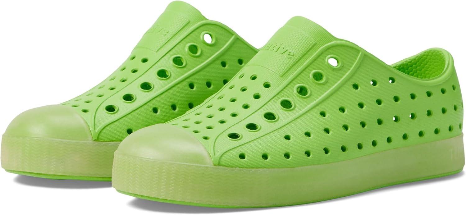 image:imageNative Shoes Kids Jefferson SlipOn ShoeSnap GreenGlow