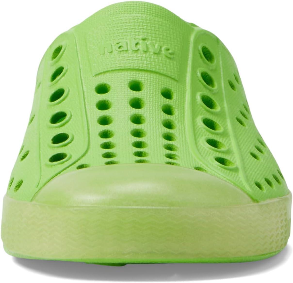 image:imageNative Shoes Kids Jefferson SlipOn ShoeSnap GreenGlow