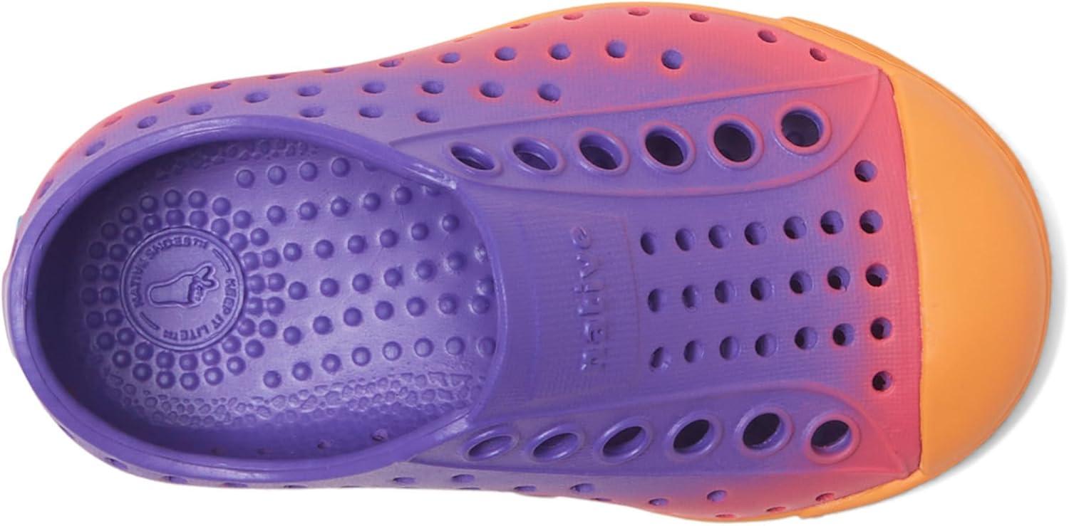 image:imageNative Shoes Kids Jefferson SlipOn ShoeUltra VioletApricot OrangeUltra Dazzle Ombre