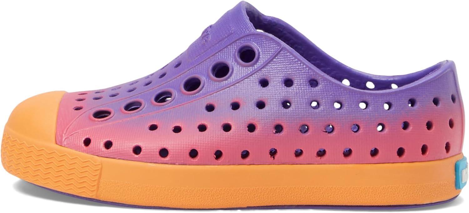 image:imageNative Shoes Kids Jefferson SlipOn ShoeUltra VioletApricot OrangeUltra Dazzle Ombre