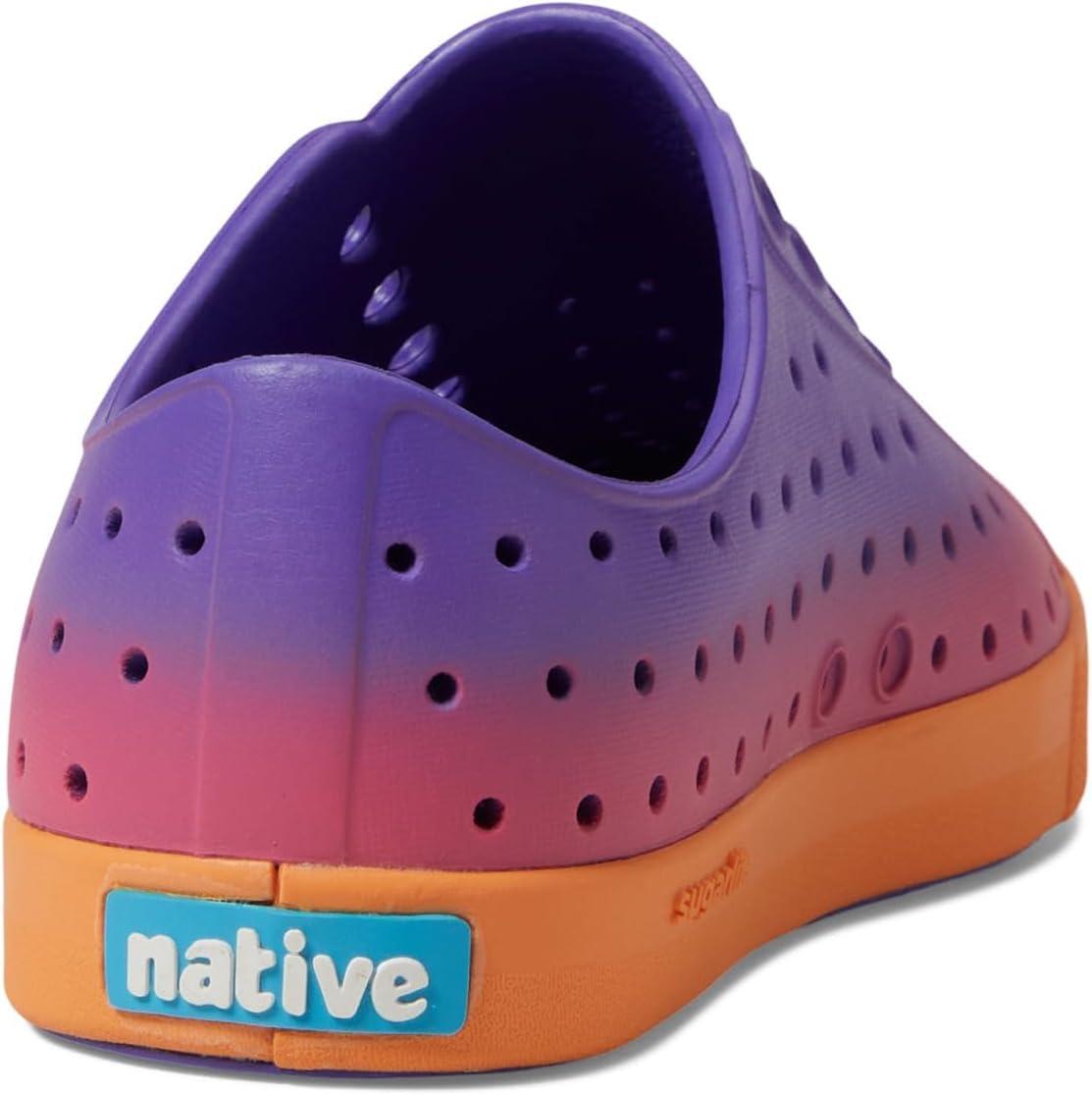 image:imageNative Shoes Kids Jefferson SlipOn ShoeUltra VioletApricot OrangeUltra Dazzle Ombre