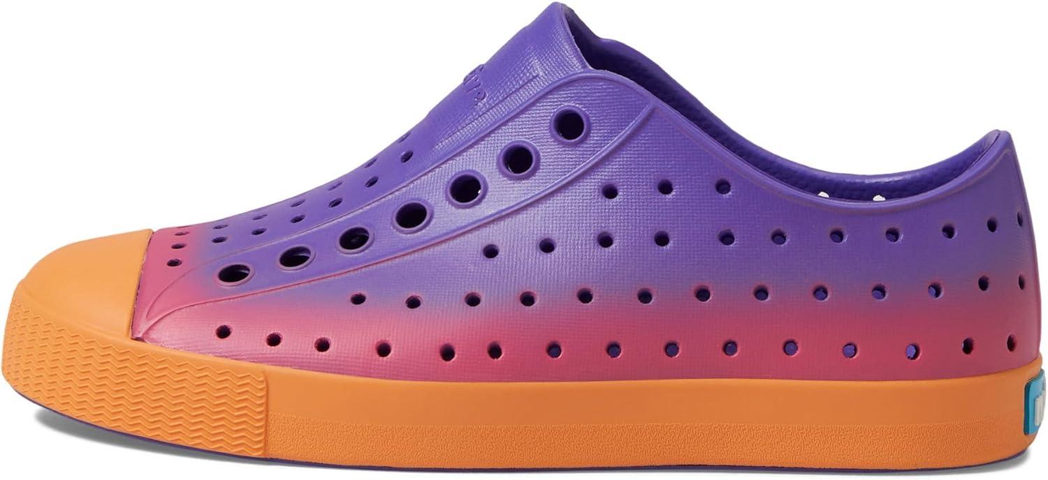 image:imageNative Shoes Kids Jefferson SlipOn ShoeUltra VioletApricot OrangeUltra Dazzle Ombre