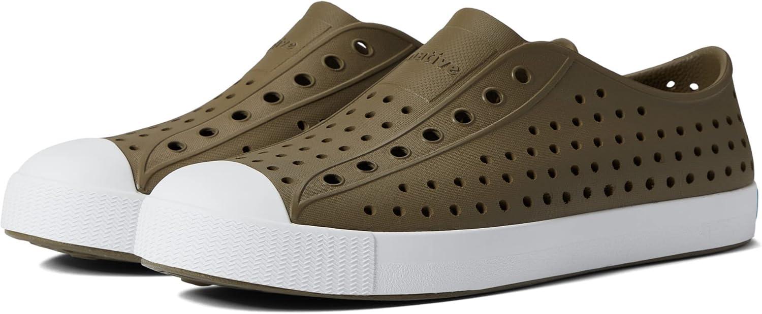 image:imageNative Shoes Kids Jefferson SlipOn ShoeUtili GreenShell White