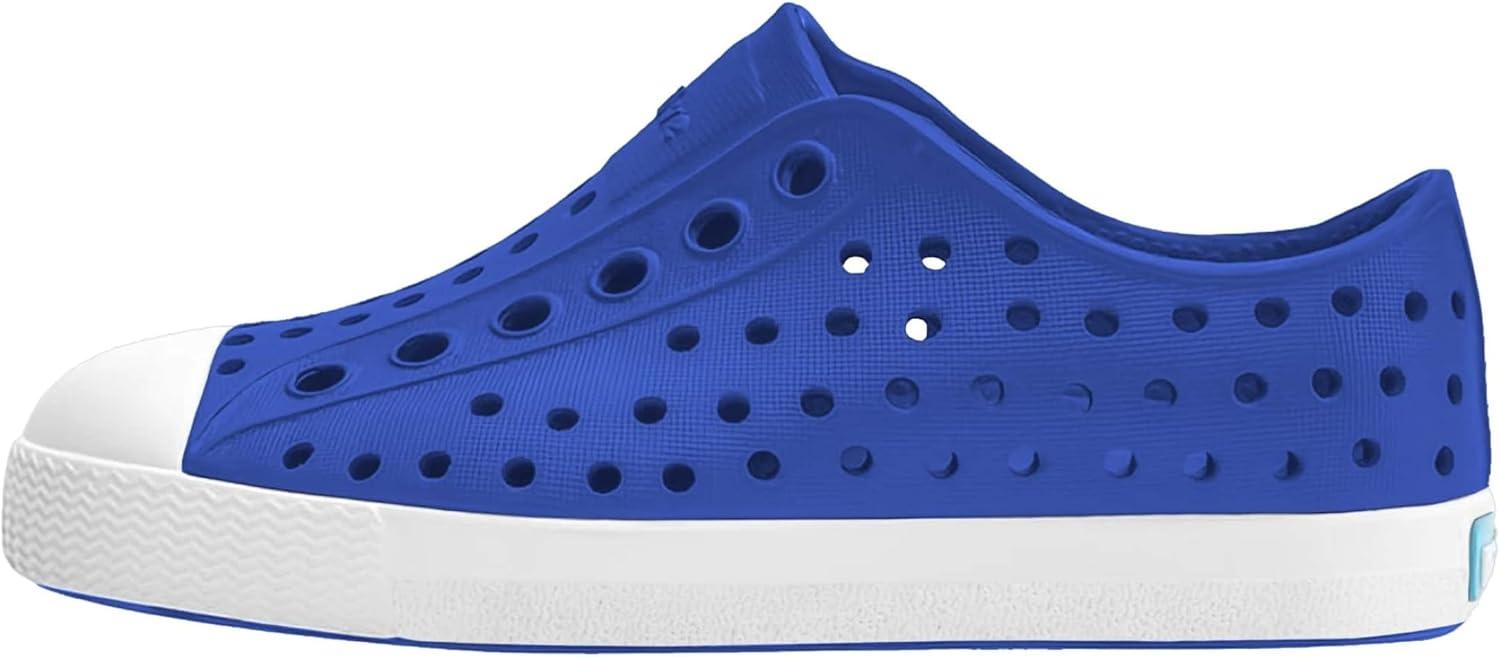 image:imageNative Shoes Kids Jefferson SlipOn ShoeUv BlueShell White
