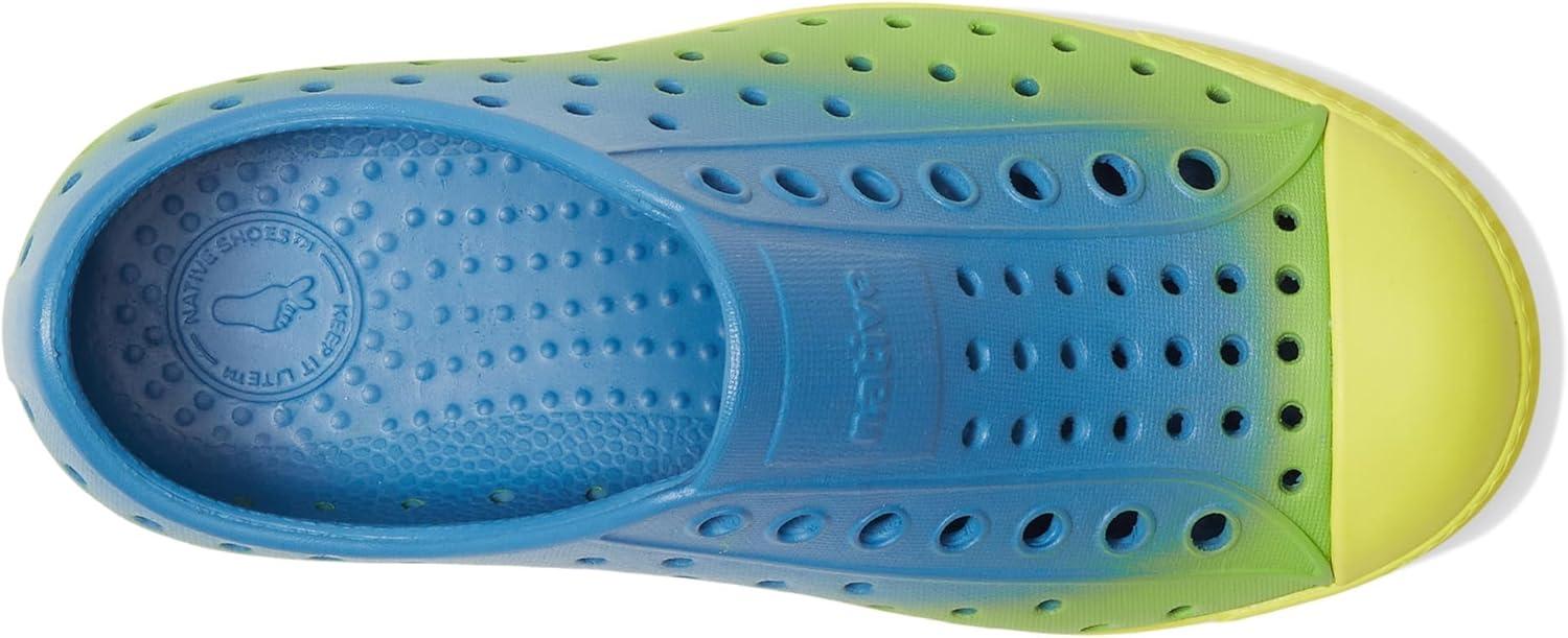 image:imageNative Shoes Kids Jefferson SlipOn ShoeVallarta BluePickle GreenVallarta Snap Ombre