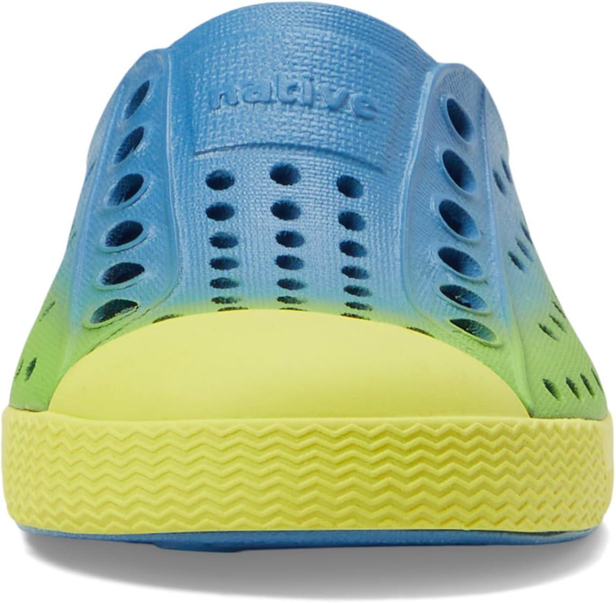 image:imageNative Shoes Kids Jefferson SlipOn ShoeVallarta BluePickle GreenVallarta Snap Ombre