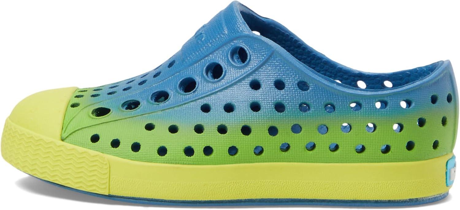 image:imageNative Shoes Kids Jefferson SlipOn ShoeVallarta BluePickle GreenVallarta Snap Ombre