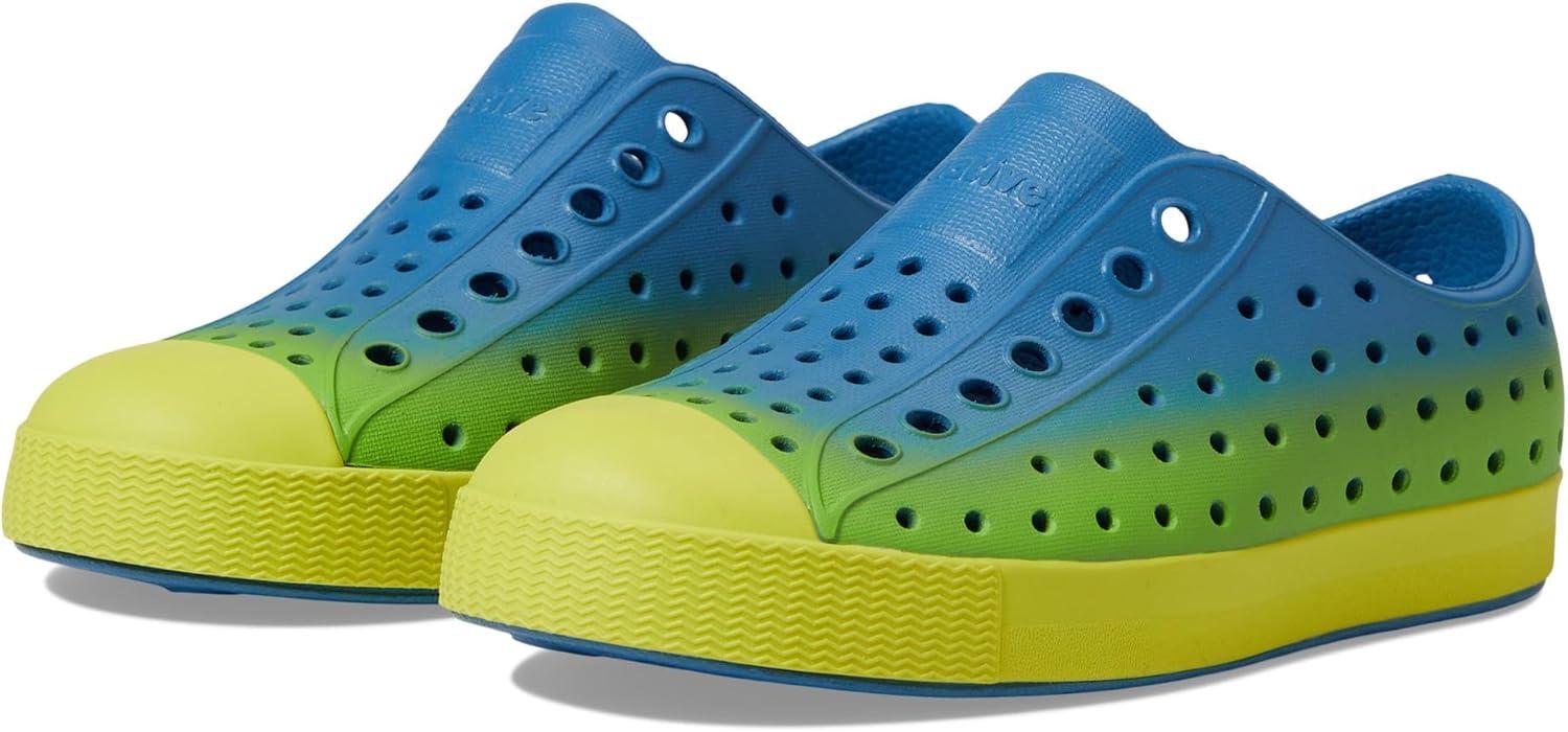 image:imageNative Shoes Kids Jefferson SlipOn ShoeVallarta BluePickle GreenVallarta Snap Ombre