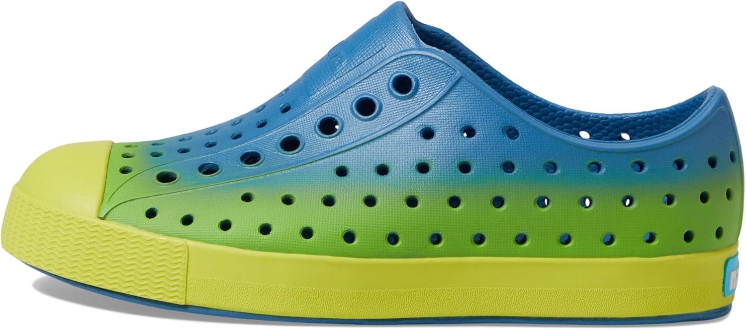image:imageNative Shoes Kids Jefferson SlipOn ShoeVallarta BluePickle GreenVallarta Snap Ombre