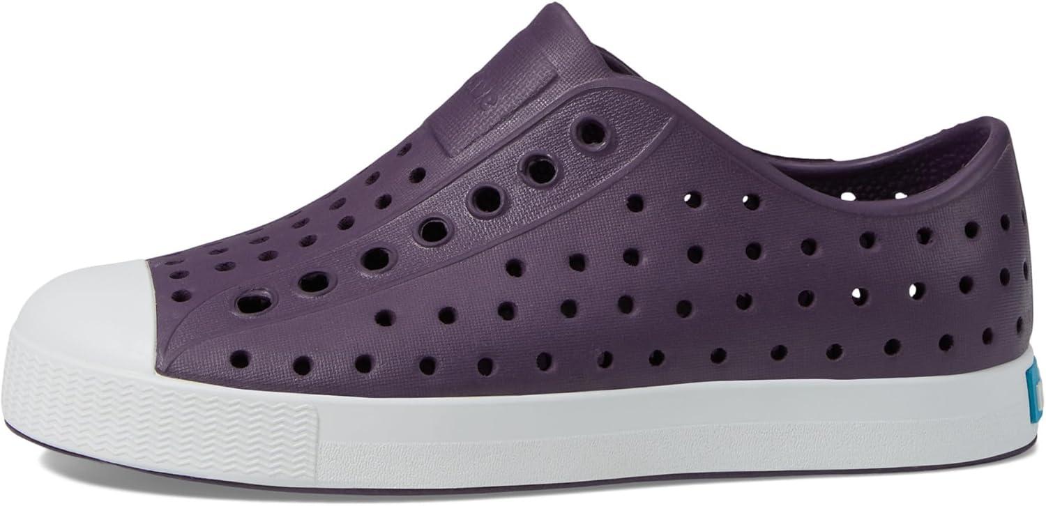 image:imageNative Shoes Kids Jefferson SlipOn ShoeVelvet PurpleShell White