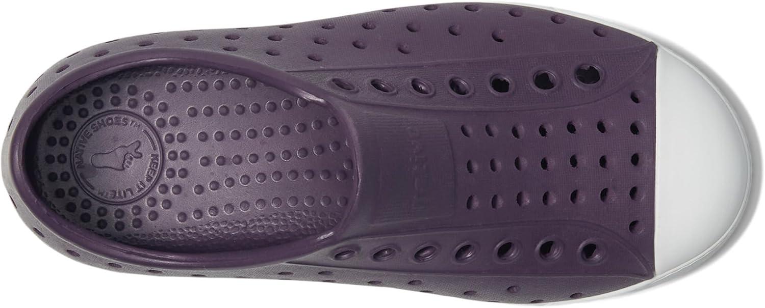 image:imageNative Shoes Kids Jefferson SlipOn ShoeVelvet PurpleShell White