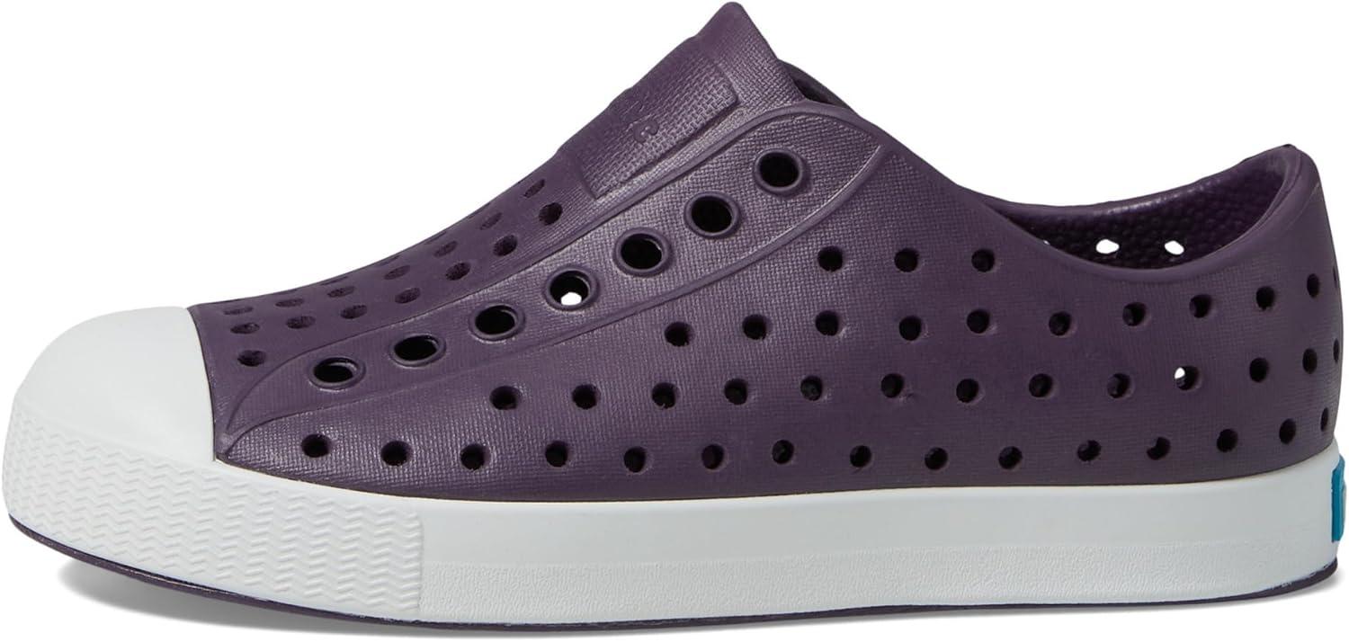 image:imageNative Shoes Kids Jefferson SlipOn ShoeVelvet PurpleShell White