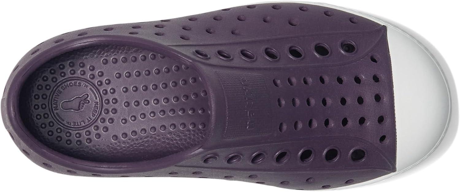 image:imageNative Shoes Kids Jefferson SlipOn ShoeVelvet PurpleShell White
