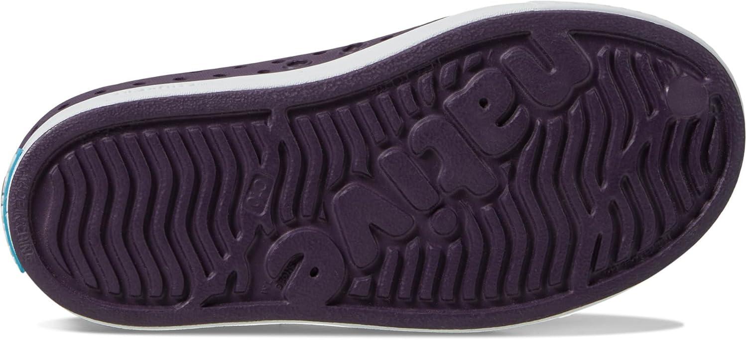 image:imageNative Shoes Kids Jefferson SlipOn ShoeVelvet PurpleShell White