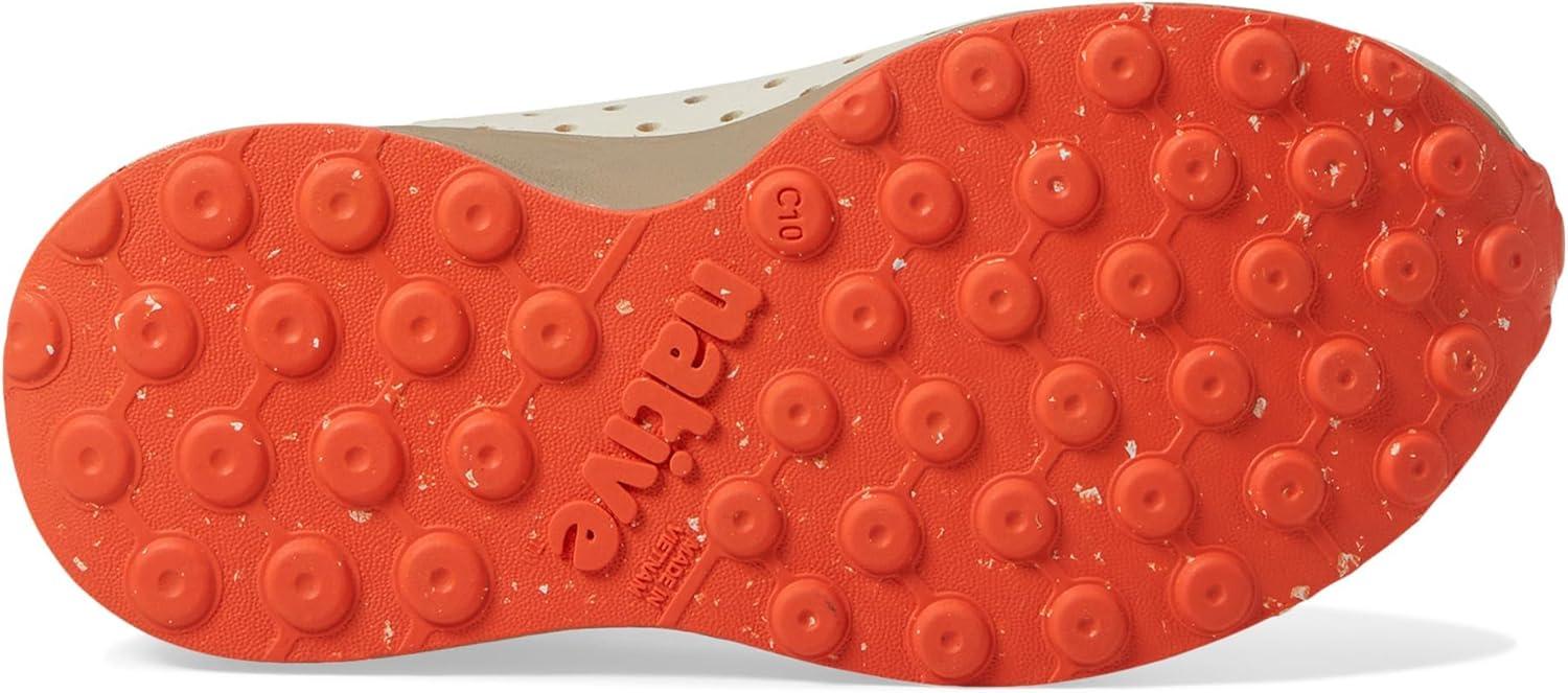 image:imageNative Shoes Robbie Sugarlite Print Little KidBone WhiteFlax TanOasis RegattaLa Flame Speckle Rubber