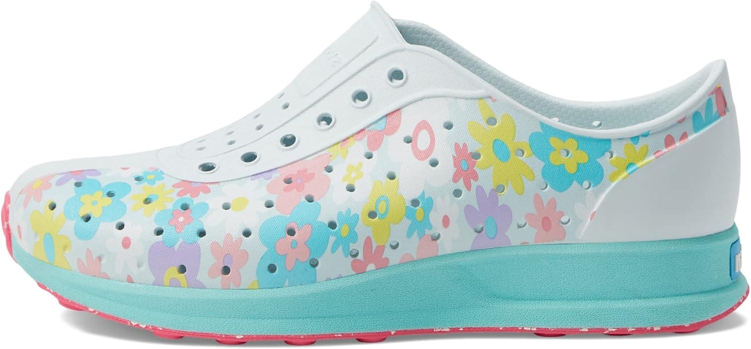 image:imageNative Shoes Robbie Sugarlite Print Little KidCoastal BlueHydrangea BluePastel DaisyDazzle Speckle Rubber