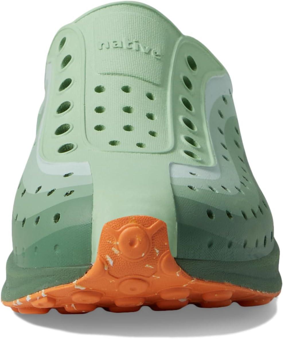 image:imageNative Shoes Robbie Sugarlite Print Little KidFig GreenLoch GreenApricot Speckle RubberLoch Foggy Fade