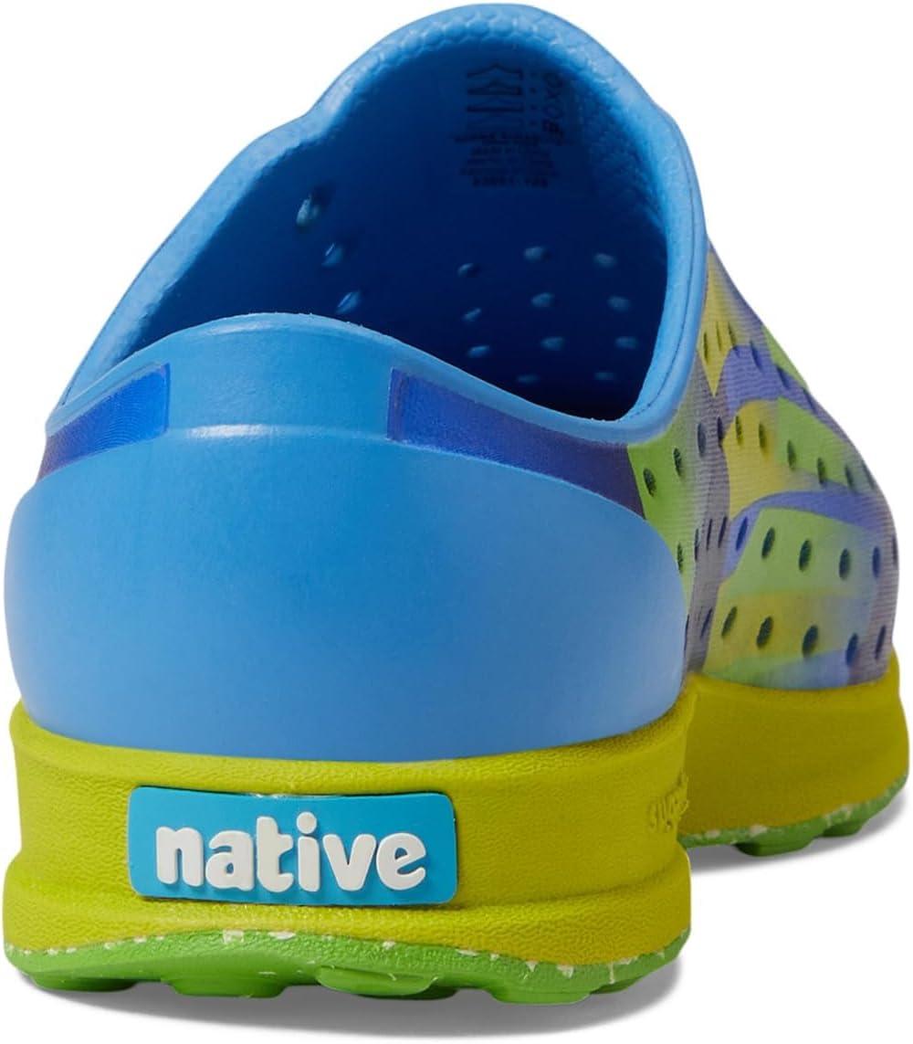 image:imageNative Shoes Robbie Sugarlite Print Little KidResting BluePickle GreenUv Pickle SpeedSnap Speckle Rubber