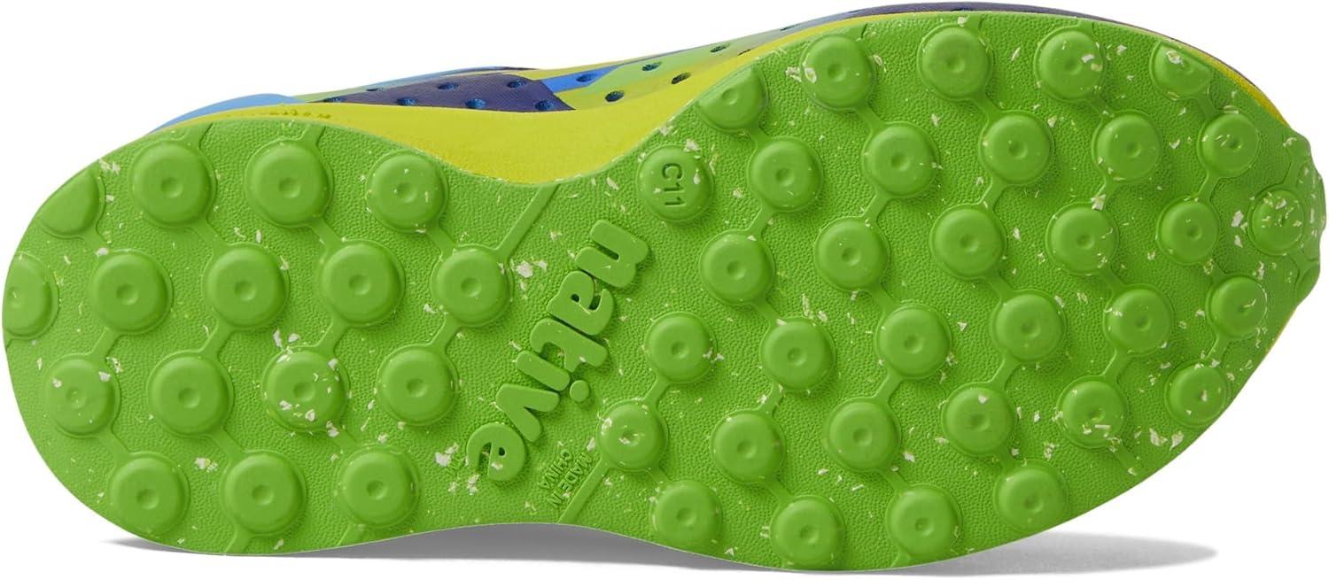 image:imageNative Shoes Robbie Sugarlite Print Little KidResting BluePickle GreenUv Pickle SpeedSnap Speckle Rubber