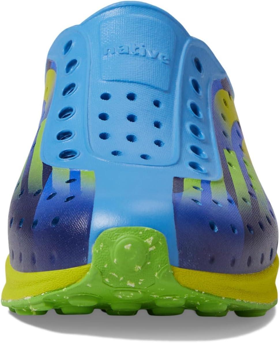 image:imageNative Shoes Robbie Sugarlite Print Little KidResting BluePickle GreenUv Pickle SpeedSnap Speckle Rubber