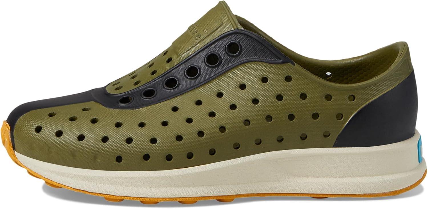 image:imageNative Shoes Robbie Sugarlite Print Little KidRookie GreenBone WhiteJiffy BlackWheat Speckle