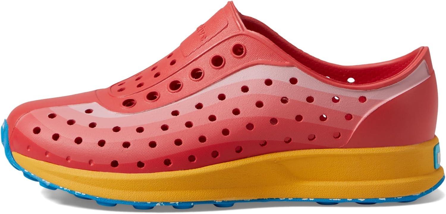 image:imageNative Shoes Robbie Sugarlite Print Little KidSweet RedPollen YellowWave Speckle RubberSweet Foggy Fade