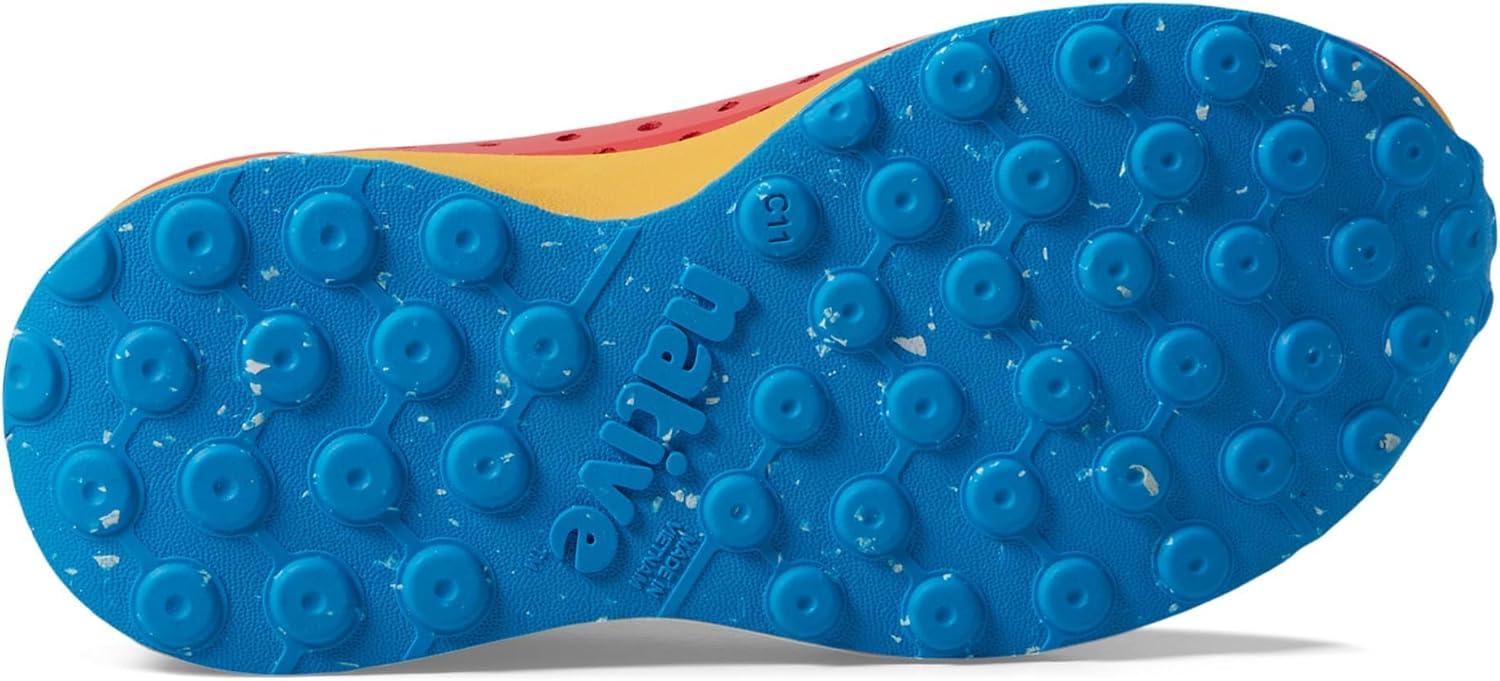 image:imageNative Shoes Robbie Sugarlite Print Little KidSweet RedPollen YellowWave Speckle RubberSweet Foggy Fade