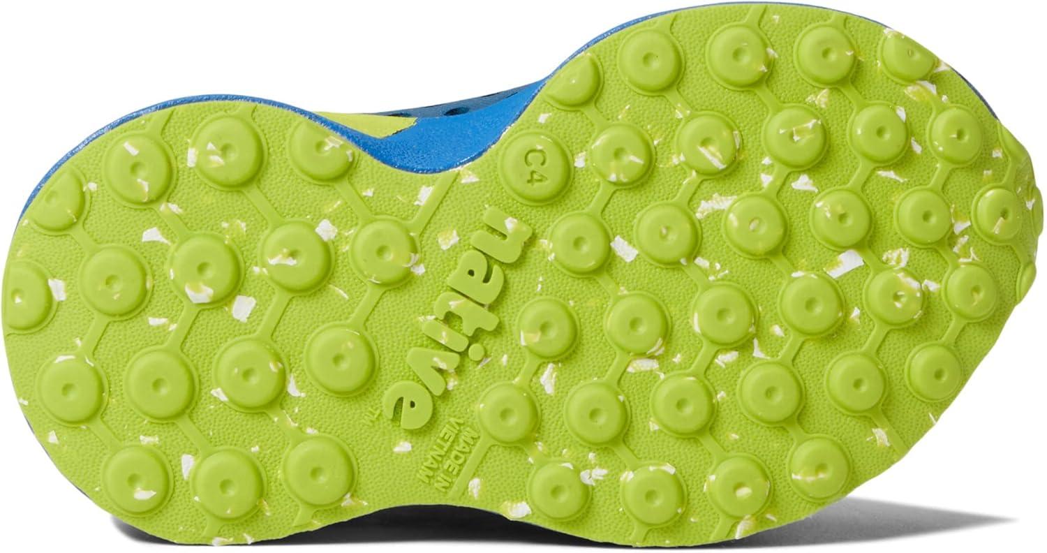 image:imageNative Shoes Robbie Sugarlite Print Little KidTrench BlueBarracuda BluePalm HeelPalm Speckle Rubber