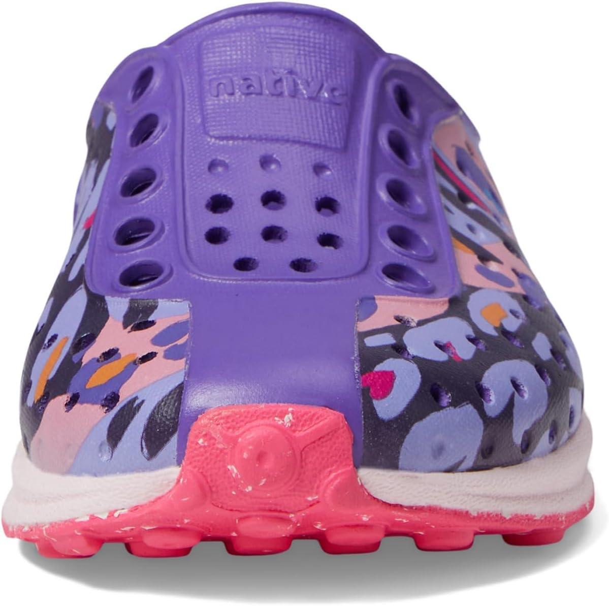 image:imageNative Shoes Robbie Sugarlite Print Little KidUltra VioletMilk PinkHealing Digital CheetahDazzle Speckle Ru