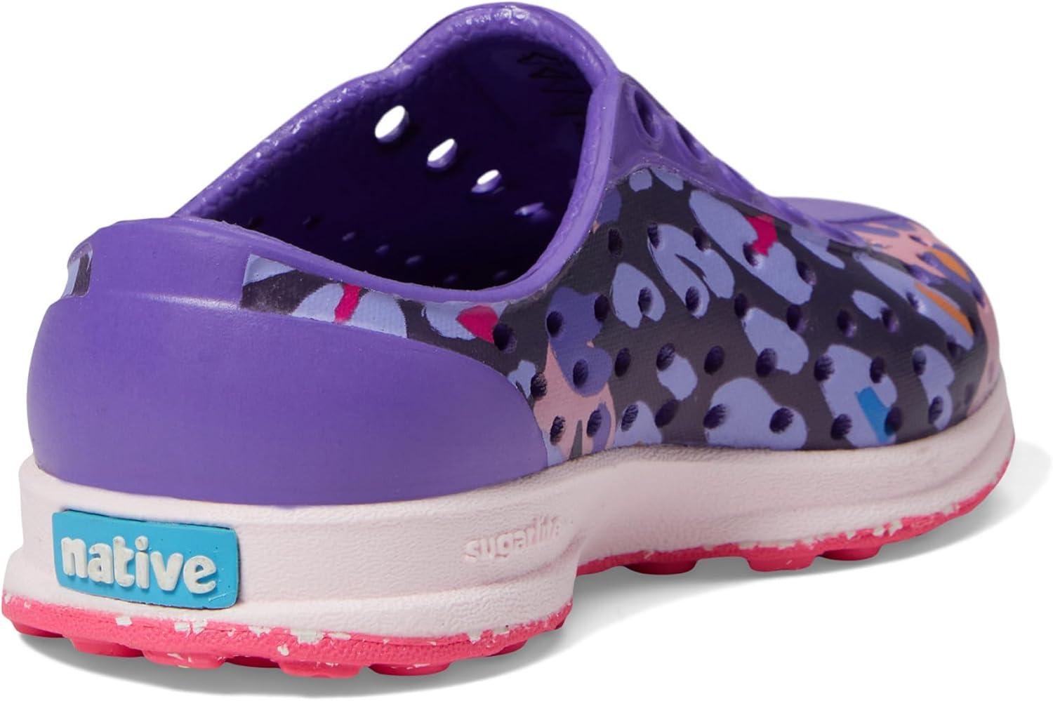 image:imageNative Shoes Robbie Sugarlite Print Little KidUltra VioletMilk PinkHealing Digital CheetahDazzle Speckle Ru