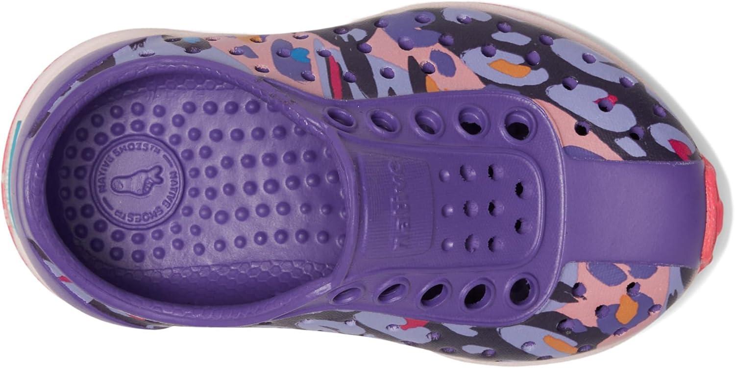 image:imageNative Shoes Robbie Sugarlite Print Little KidUltra VioletMilk PinkHealing Digital CheetahDazzle Speckle Ru