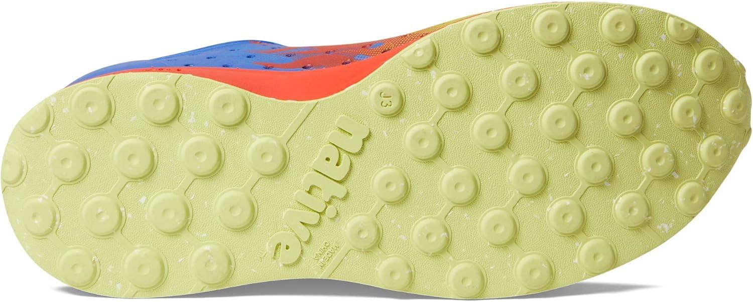 image:imageNative Shoes Robbie Sugarlite Print Little KidUv BlueFire RedChartreuse FlameCelery Speckle Rubber