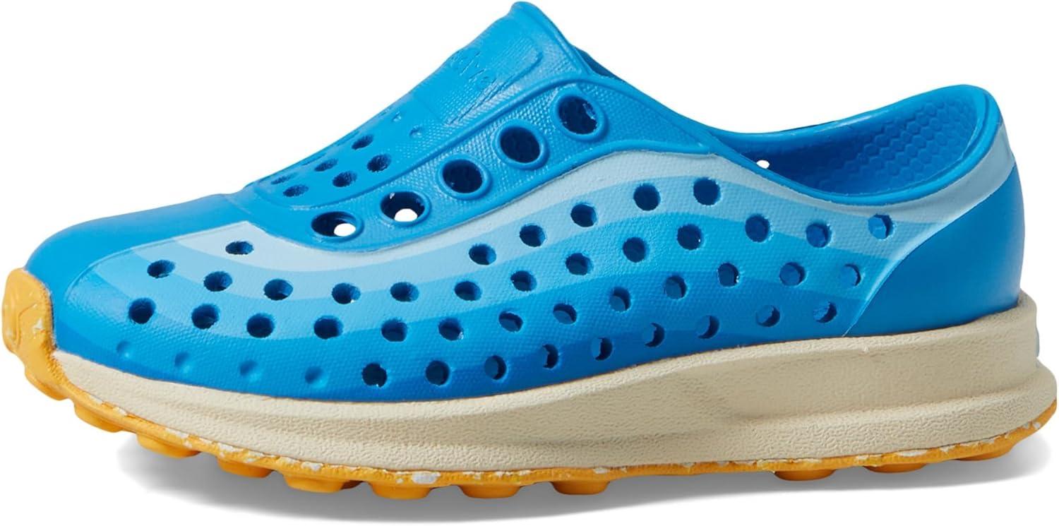 image:imageNative Shoes Robbie Sugarlite Print Little KidWave BlueBone WhitePineapple Speckle RubberWave Foggy Fade