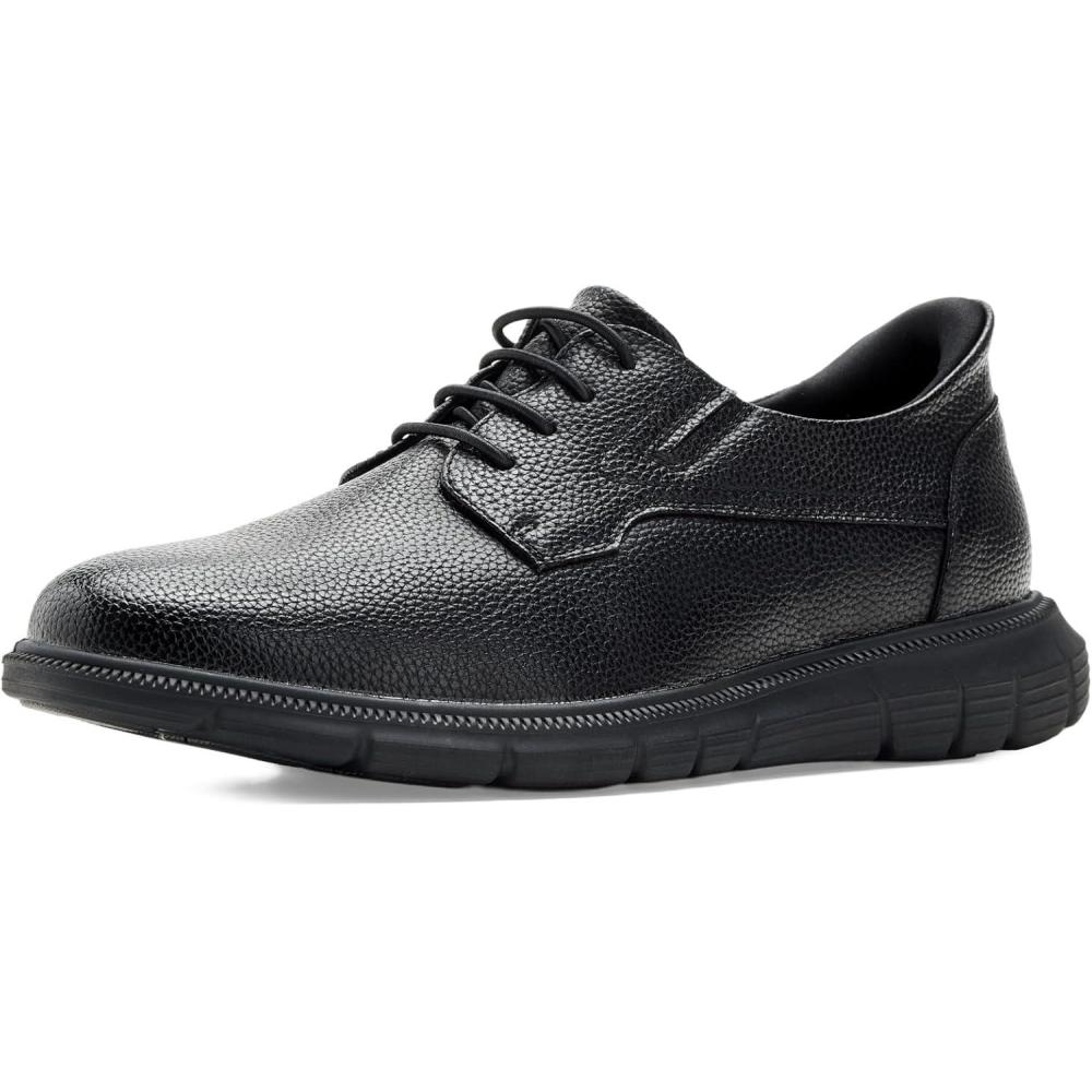 image:imageMarc Joseph New York Mens Cloud Street Hands Free TechnologyBlack Grainy LeatherBlack Sole