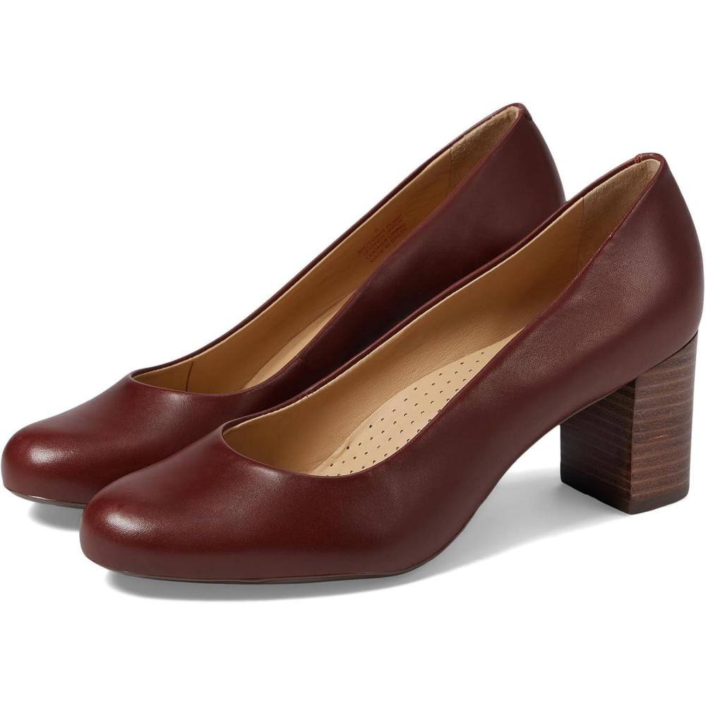 image:imageMarc Joseph New York Womens Midtown PumpMahogony Burnished Nappa