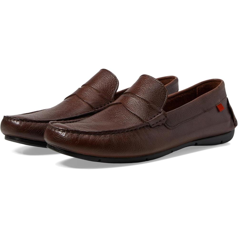 image:imageMens Loafers Casual Slip On Shoes Leather Penny Loafers for MenBrown Grainy