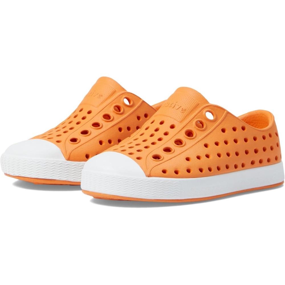 image:imageNative Shoes Kids Jefferson SlipOn ShoeApricot OrangeShell White