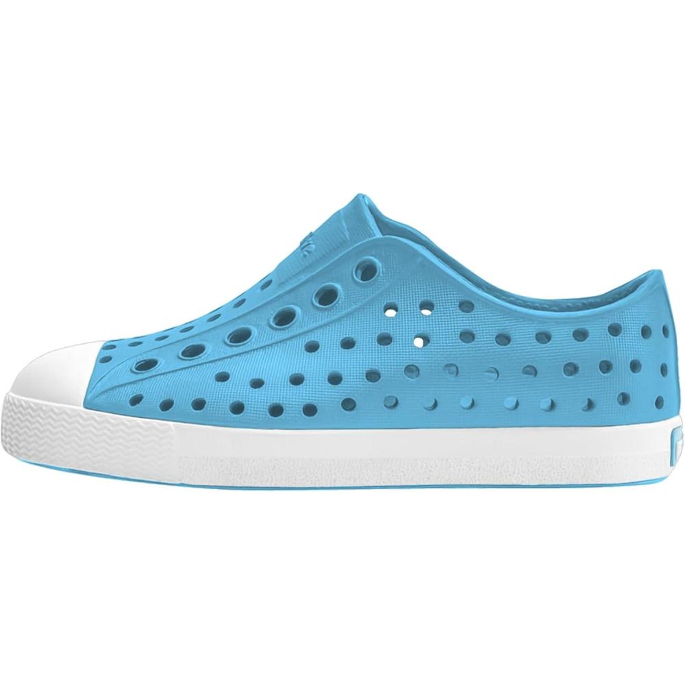 image:imageNative Shoes Kids Jefferson SlipOn ShoeAquarius BlueShell White