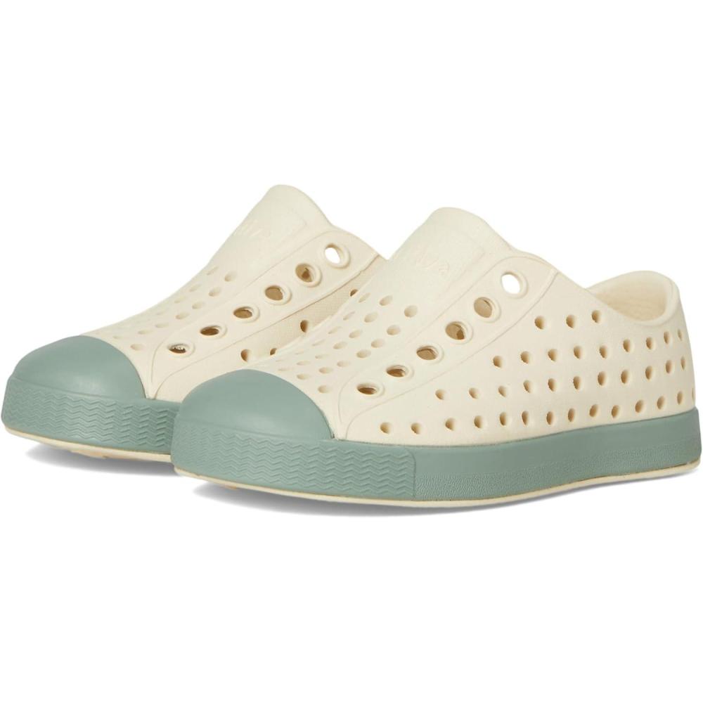 image:imageNative Shoes Kids Jefferson SlipOn ShoeBone WhiteRelax Green
