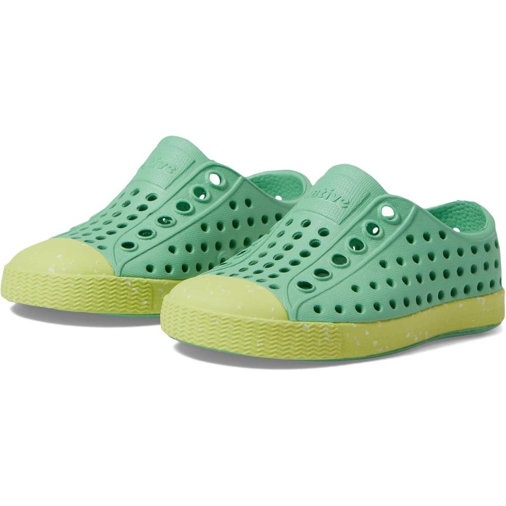 image:imageNative Shoes Kids Jefferson SlipOn ShoeCandy GreenCelery GreenShell Speckles